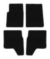 Dywaniki welurowe BASIC Hyundai Galloper 1991-2003 czarne