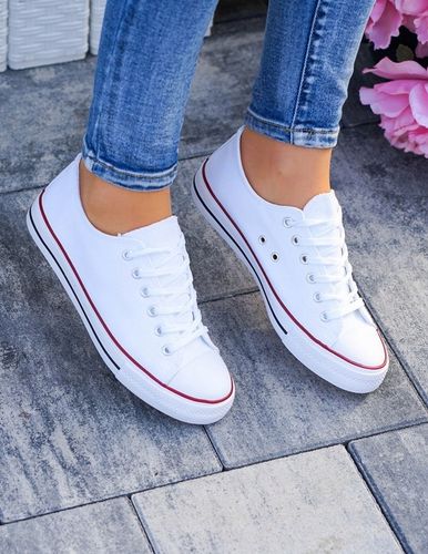 Białe Trampki Tenisówki All White 39 na Arena.pl