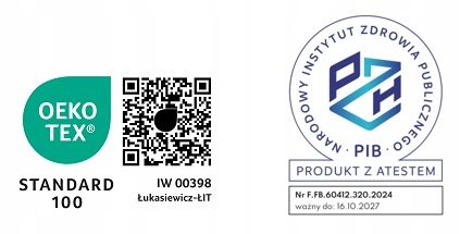 MATERAC PREMIUM COMFORTOWY 120x200 25 LATEKS PERFOROWANY VISCO MULTIPOCKET na Arena.pl