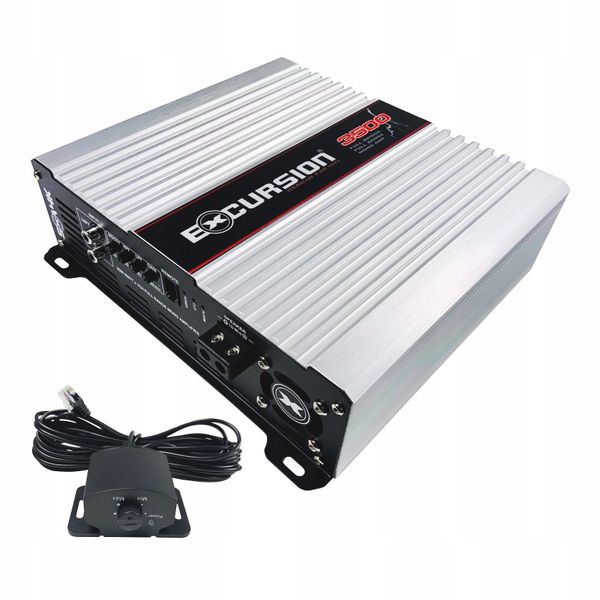 Wzmacniacz samochodowy monoblok Excursion 3500W zdjęcie 1