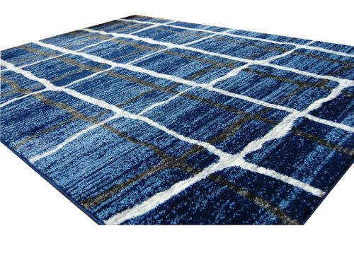 DYWAN SHADOW 9359 BLUE/ WHITE 60x100 cm ! na Arena.pl