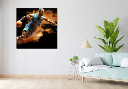 Obraz 100x100cm Przełomowy Drybling na Arena.pl