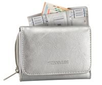 portfel damski pu f-206l-bl 8402 silver
