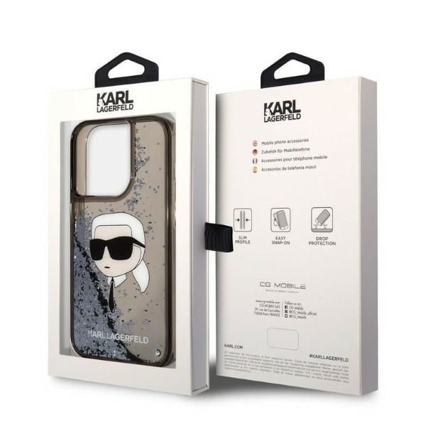 Etui Karl Lagerfeld do iPhone 14 Pro, Czarny zdjęcie 8