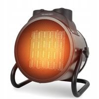 NAGRZEWNICA ELEKTRYCZNA DMUCHAWA GRZEJNIK MOCNA FARELKA TERMOSTAT 3,5kW