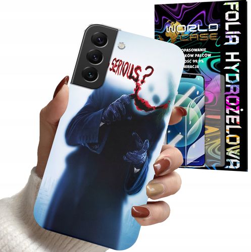 ETUI CASE DO SAMSUNG S22 - JOKER FILMY SERIALE OBUDOWA + FOLIA na Arena.pl