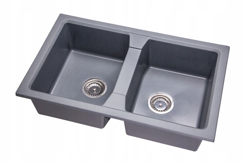 ZLEW ZLEWOZMYWAK GRANIT 8 kolorów 77x48 + SYFON zdjęcie 4