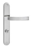 KLAMKA DRZWIOWA ASTRA 72MM WC KOLOR NIKIEL