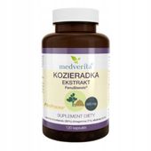 MEDVERITA KOZIERADKA EKSTRAKT FENUGREEK NA TRAWIENIE TESTOSTERON 120 kaps