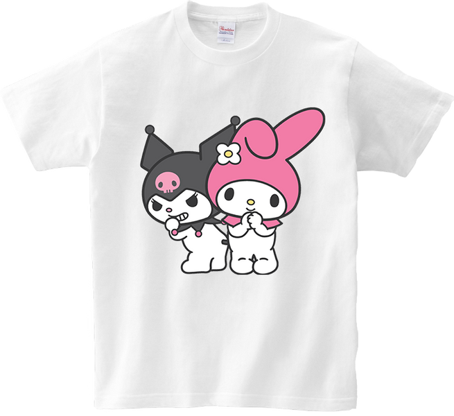 Koszulka T-shirt Kuromi Sanrio zdjęcie 1