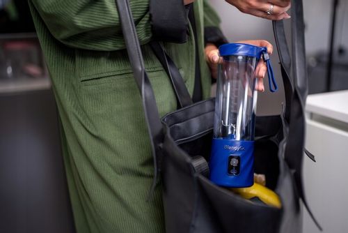 Blender kielichowy BlendyGo 3 Mikser do smoothie 250W czarny + GRATIS! na Arena.pl