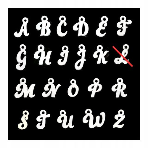 Srebrna Bransoletka dla Dziewczynki Literka Imię GRAWER 925 Serduszko na Arena.pl