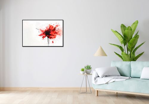 Plakat 91,5x60cm Płynna Akwarela na Arena.pl
