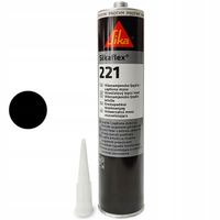 Sikaflex-221 czarny 300ml klej uszczelniacz SIKA