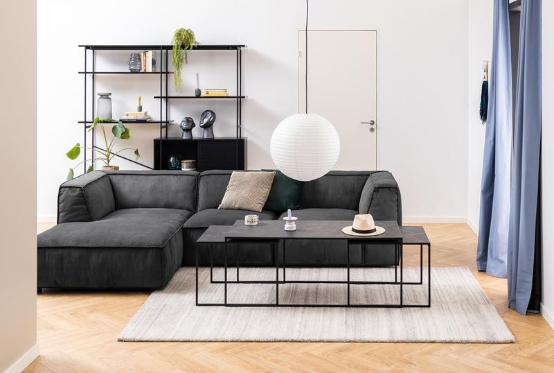 Komplet stolików Infinity czarne zdjęcie 5