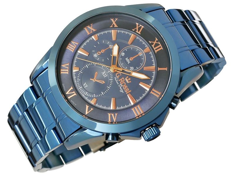 Zegarek Męski G.Rossi 3844B-6F3 + BOX zdjęcie 3