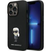 Karl Lagerfeld KLHCP14XSMHKNPK iPhone 14 Pro Max 6.7" czarny/black Silicone
