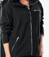 BLUZA Z POLARU 290 G/M2 HONEYB CZARNY ROZMIAR S