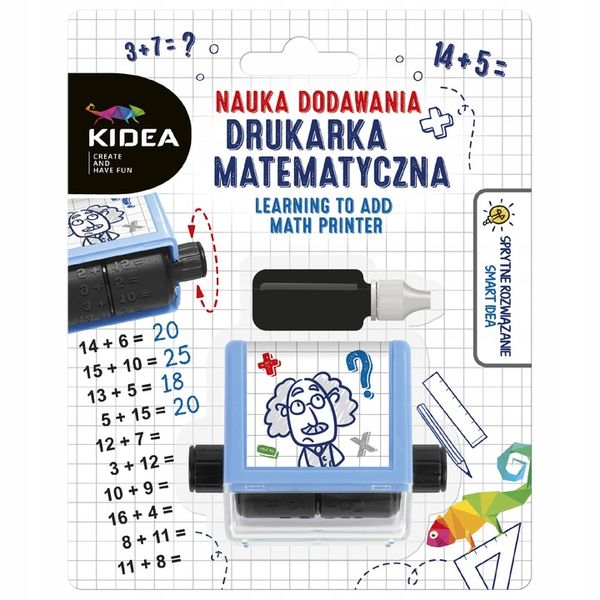 3 x DRUKARKA MATEMATYCZNA KIDEA PIECZĄTKI zdjęcie 7