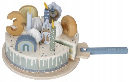 LITTLE DUTCH DREWNIANY TORCIK TORT URODZINOWY na Arena.pl