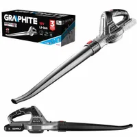GRAPHITE DMUCHAWA ODKURZACZ OGRODOWY DO LIŚCI AKUMULATOROWA 18V 58G031