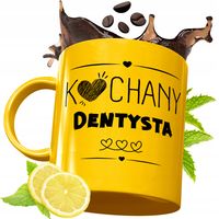 Złoty Kubek Premium Dla Dentysty Prezent Z Nadrukiem Ze Zdjęciem