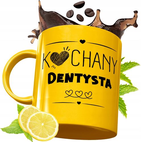 Złoty Kubek Premium Dla Dentysty Prezent Z Nadrukiem Ze Zdjęciem na Arena.pl