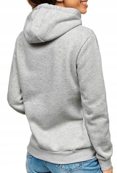 Damska bluza dresowa kangurka z kapturem S zdjęcie 3