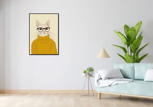 Plakat 64x90cm Intelektualista na Arena.pl