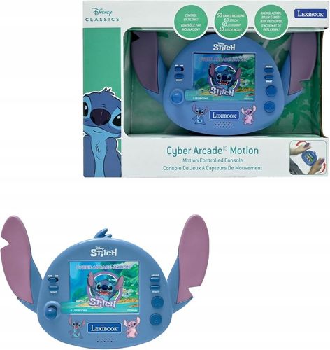 Disney Stitch konsola ze sterowaniem gestami LCD 2,8'' 50 gier na Arena.pl