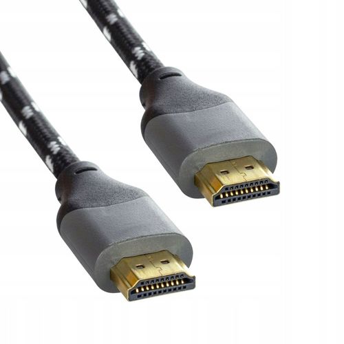 KABEL HDMI - HDMI MOCNY GRUBY PRZEWÓD 2.0 HIGH SPEED 4K UHD 3D 48 BIT TV 3M na Arena.pl