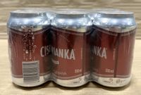 Cisowianka 0,33l silnie gazowana (puszka) - karton