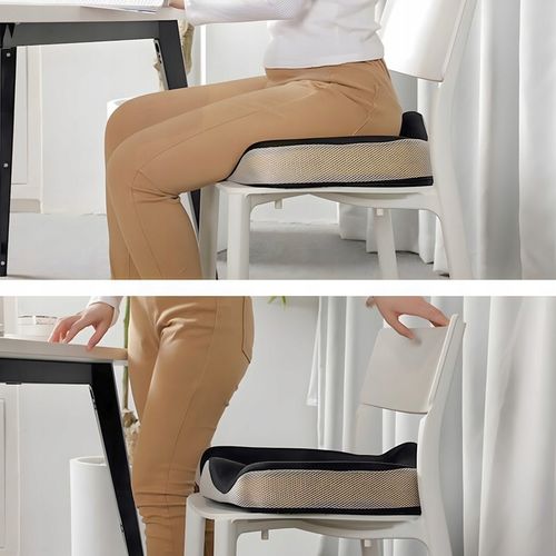 PODUSZKA ORTOPEDYCZNA DO SIEDZENIA PROFILOWANA MEMORY FOAM NA KRZESŁO na Arena.pl