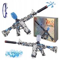 PISTOLET KARABIN DUŻY ELEKTRYCZNY NA KULKI ŻELOWE AUTOMAT DUŻY ZESTAW 75 CM