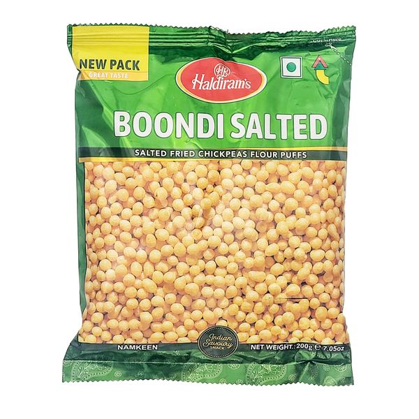 Indyjska przekąska Boondi Plain Haldirams 200g zdjęcie 1