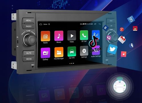 RADIO SAMOCHODOWE ANDROID FORD KUGA S-MAX C-MAX CARPLAY USB RDS GPS WIFI BT na Arena.pl