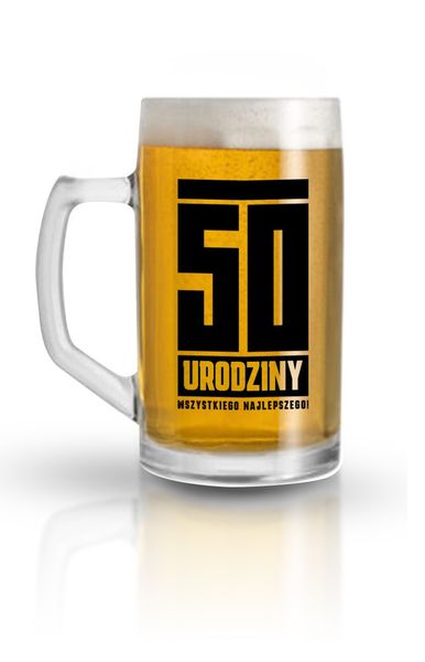 kufel 500ml 50 urodziny zdjęcie 1