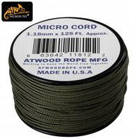 Linka Atwood Rope Micro Cord 1,18mm/38m Olive Drab
