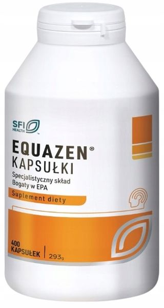 EQUAZEN kapsułki DHA EPA GLA 400 kaps zdjęcie 1