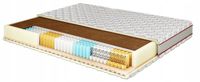 Materac sprężynowy 160x200 lato-zima kokos lateks