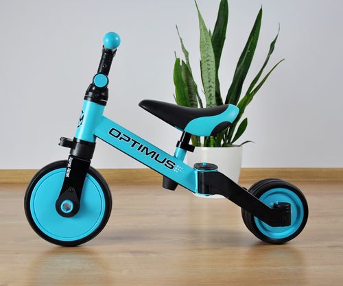 MILLY MALLY Rowerek 3w1 OPTIMUS niebieski na Arena.pl