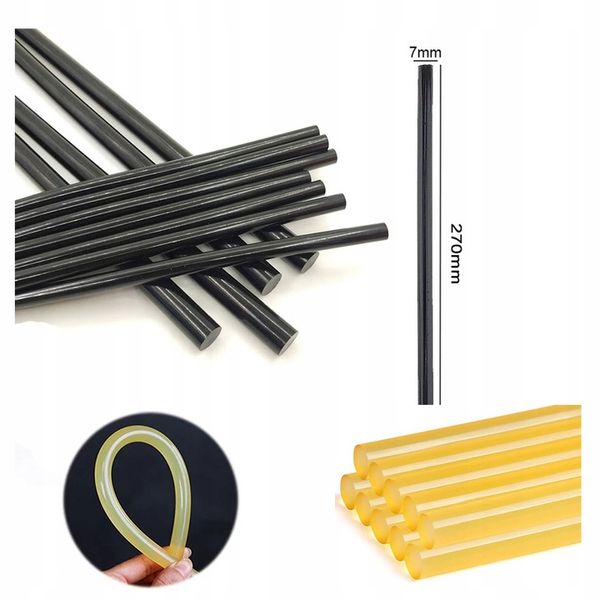 MINI PISTOLET DO KLEJU KLEJENIA NA GORĄCO CIEPŁO + KLEJ LASKI SZTYFTY X10 zdjęcie 6