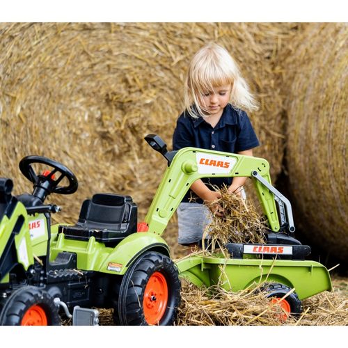 FALK Traktor z Przyczepą CLAAS Arion Backhoe ŁYŻKA + Ładowarka Od 2 Lat na Arena.pl