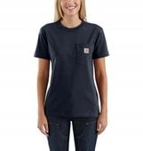 Koszulka Carhartt WK87 Workwear Pocket S/S Navy