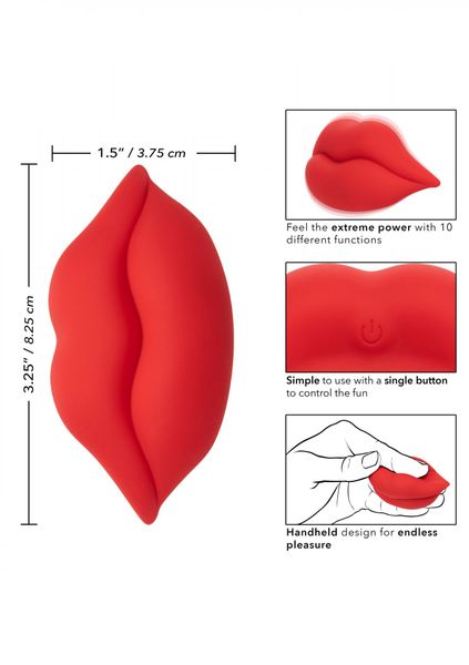 muah mini vibrator red zdjęcie 9
