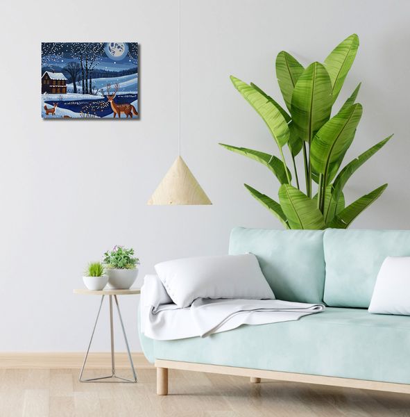 Obraz 40x30cm Przyszła Zima zdjęcie 2