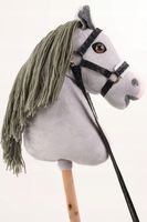 HOBBY HORSE KONIK KOŃ NA PATYKU KANTAR DLA HOBBY HORSE PREZENT DLA DZIECKA