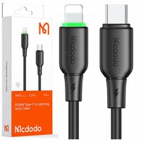 mcdodo ładowarka kabel usb-c lightning szybkiego ładowania do iphone