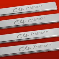 Listwa progowa CITROEN C4 PICASSO MK1 Stal nierdzewna 304 połysk 4szt