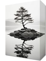 Obraz 20x30cm Samotne Drzewo